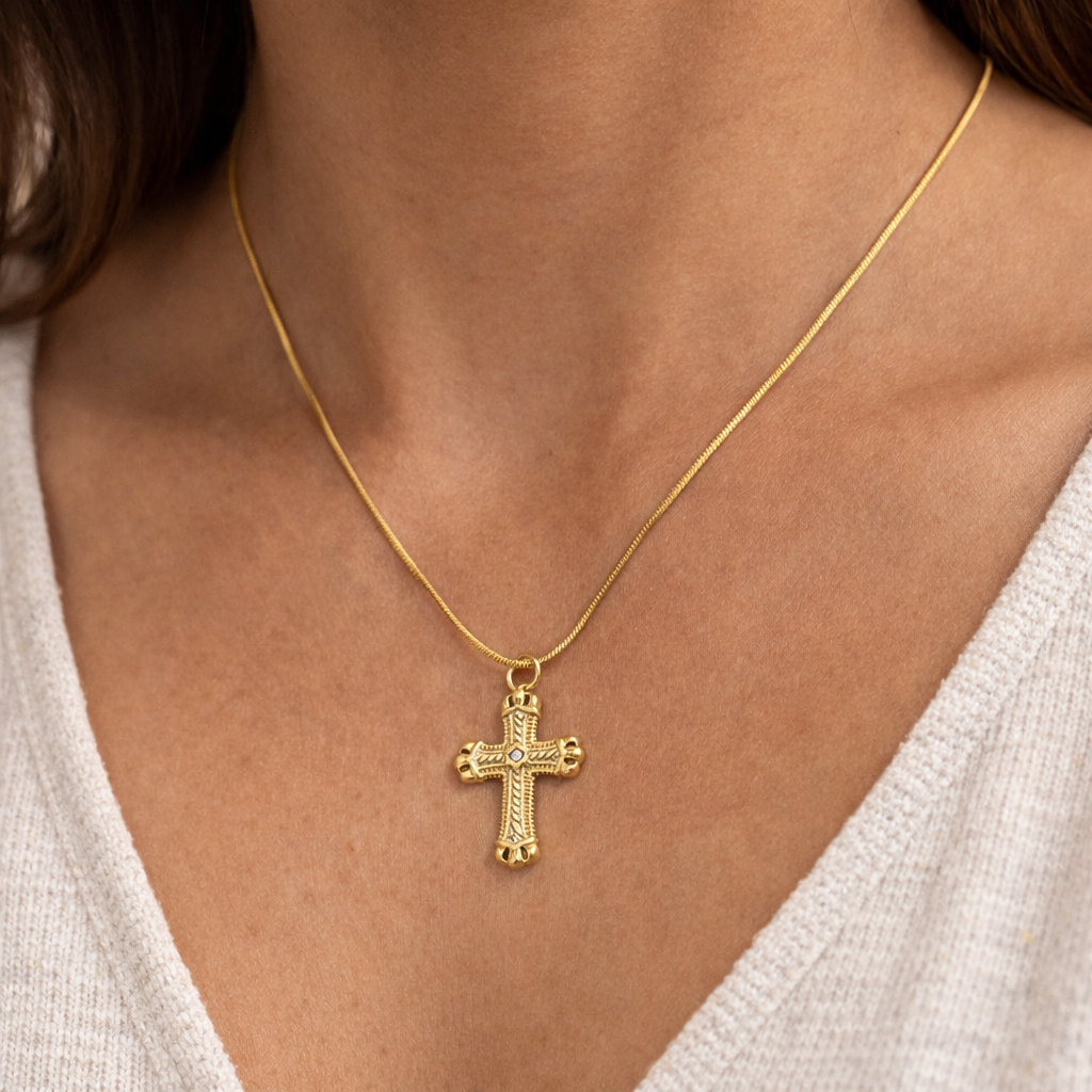 Pedro Cross Necklace